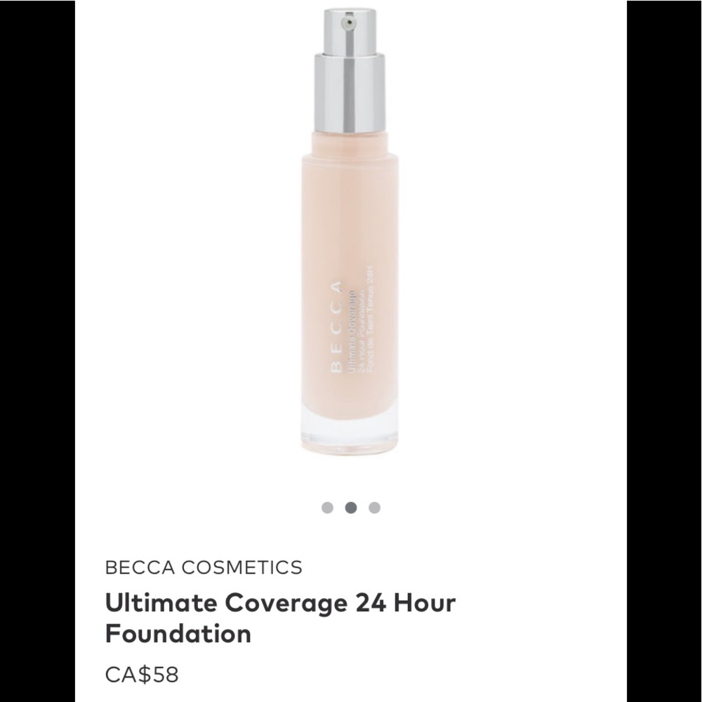 ❤️BECCA COSMETICS ULTIMATE COVERAGE❤️24 hour foundation❤️IN COLOUR LINEN❤️